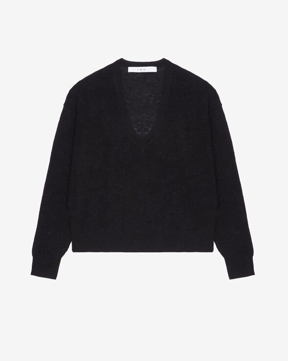 BALL ALPACA BLEND SWEATER