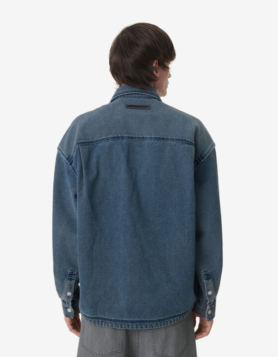 CHEMISE OVERSIZE EN DENIM