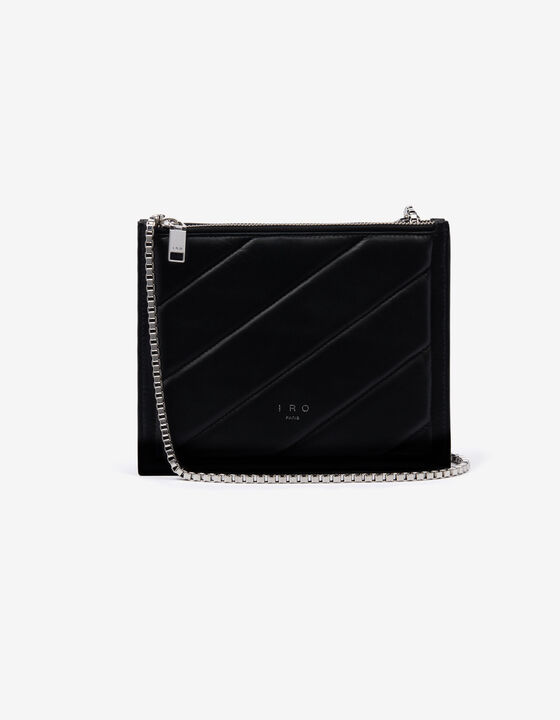 SHARPOUCH LEATHER POUCH WITH CHAIN
