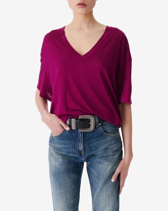FERIO OVERSIZED V-NECK T-SHIRT