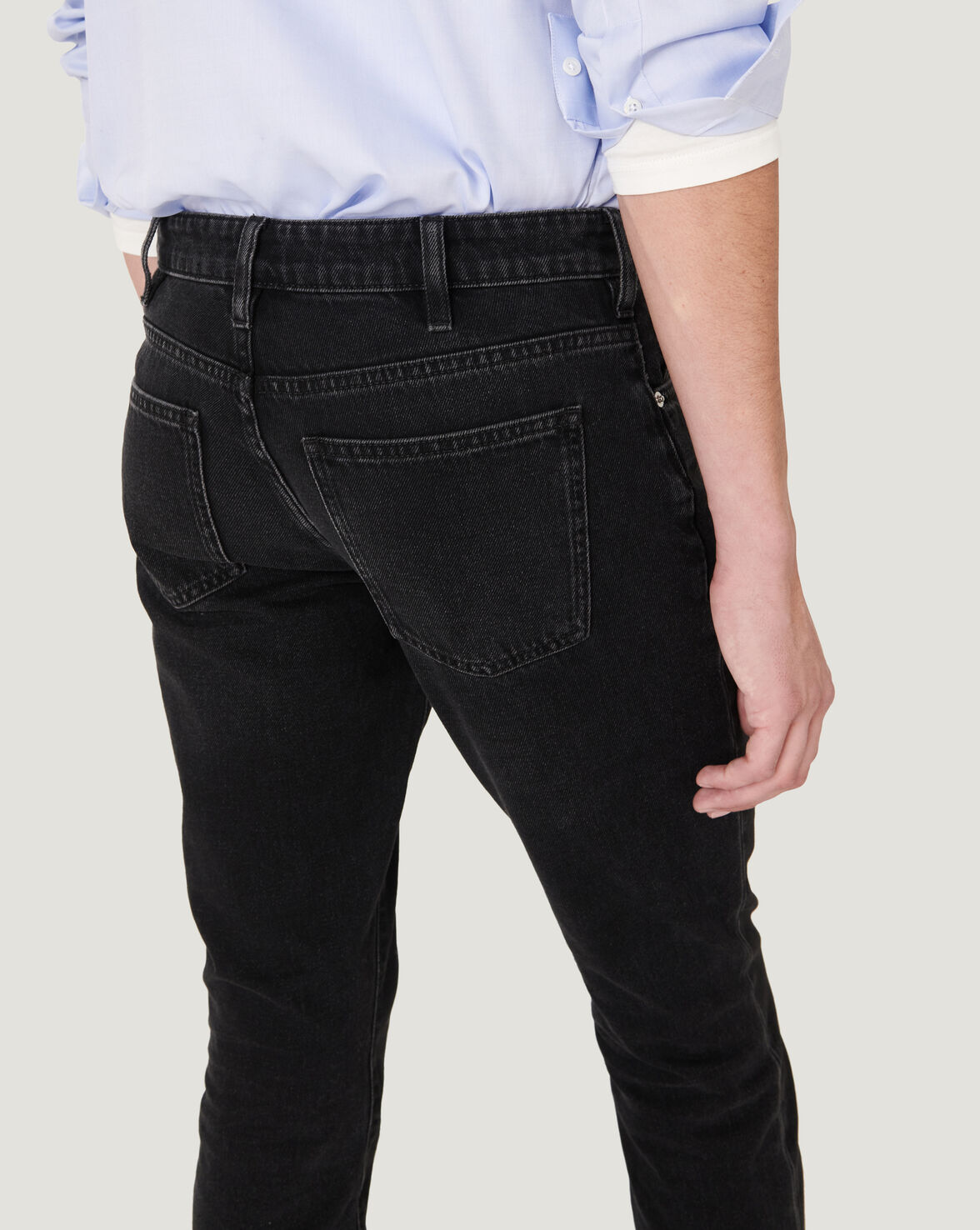 NOYANT MID RISE SKINNY JEANS image number null