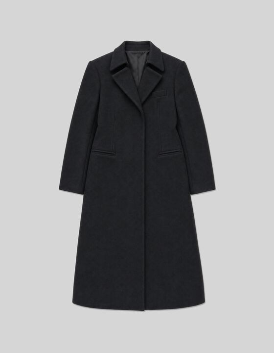 MANTEAU LONG CEINTR&Eacute;