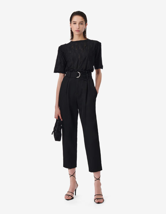 PANTALON TAILLE HAUTE