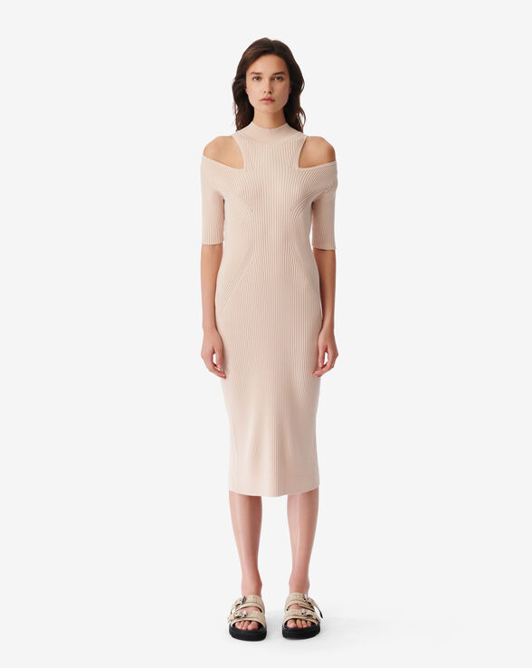 ROBE MIDI CÔTELÉE PRISCILLA
