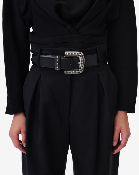 CEINTURE EN CUIR OVIA