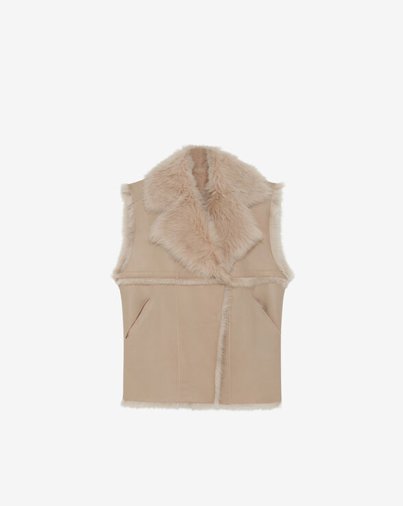 YEMI SLEEVELESS REVERSIBLE JACKET