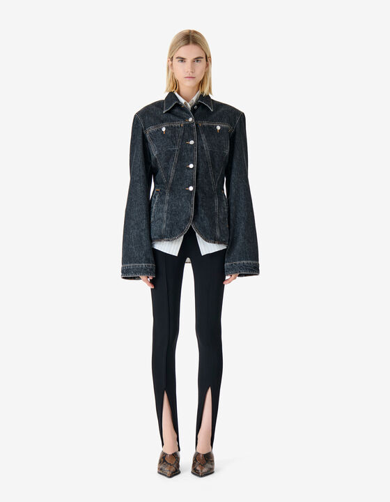 STRUCTURED DENIM JACKET