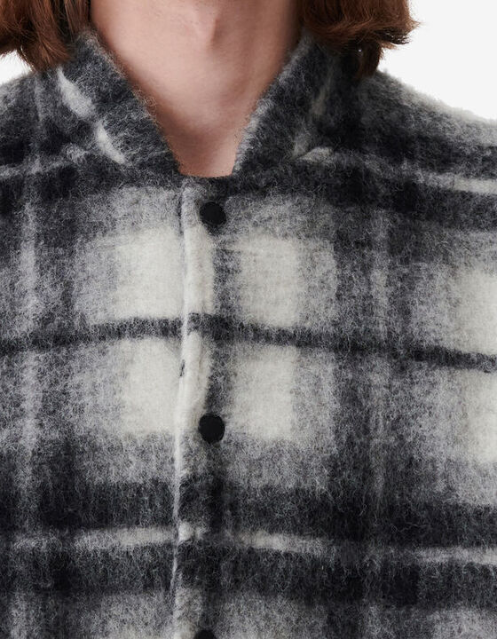 BLOUSON &Agrave; CARREAUX