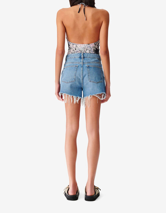 DENIM SHORTS