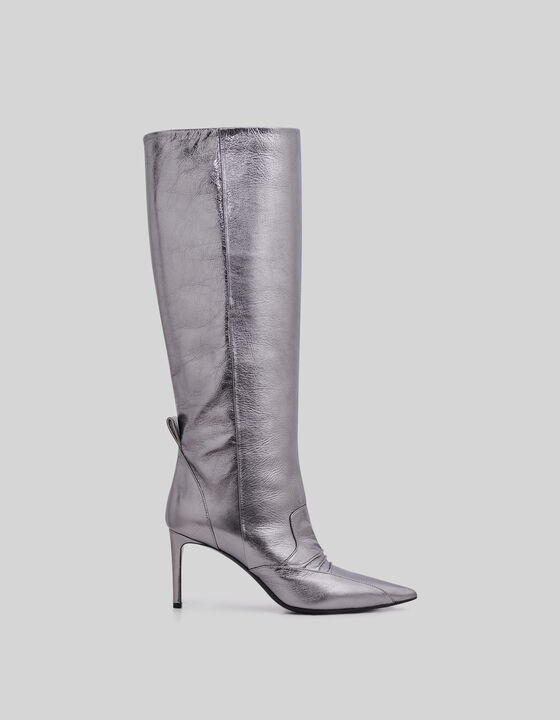 HIGH METALLIC BOOTS
