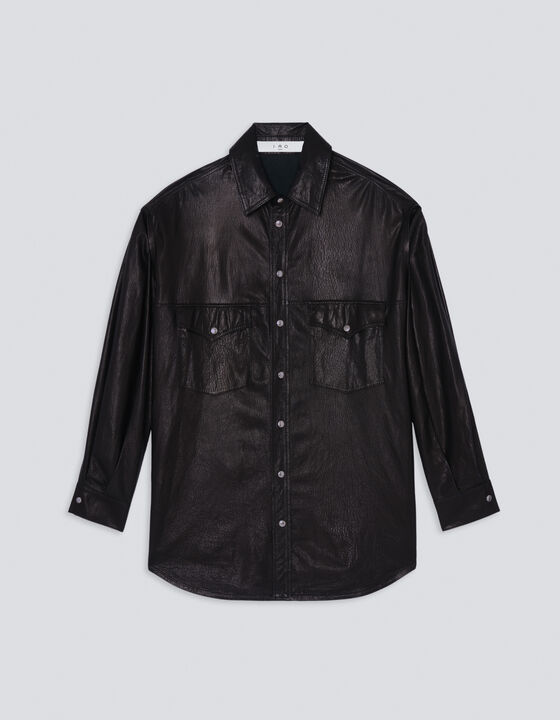 ZANZIBAR LEATHER OVERSHIRT