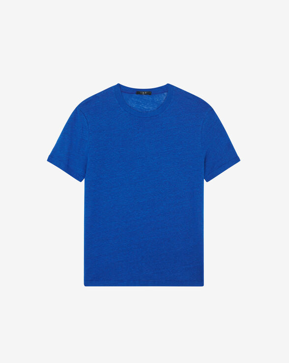 TURI ROUND-NECK LINEN T-SHIRT
