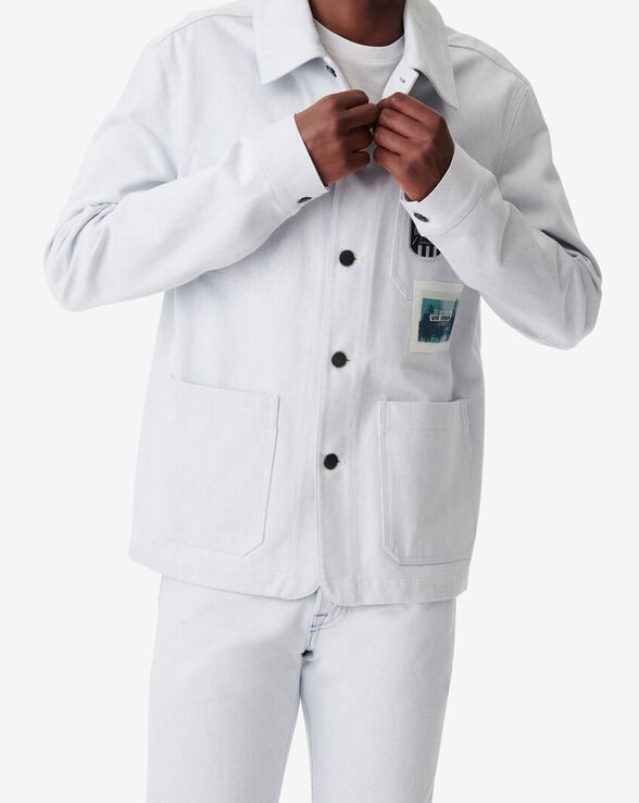 SURCHEMISE OVERSIZE EN JEAN LOKOW