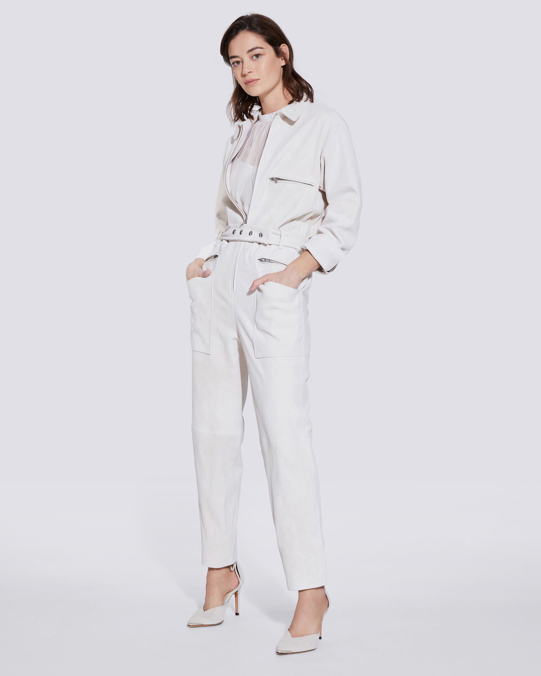 iro white jumpsuit
