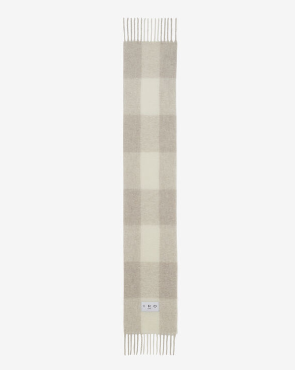 AURAY CHECKERED SCARF