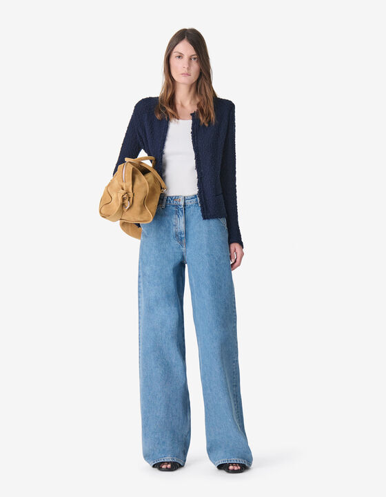 TEXTURED TWEED JACKET