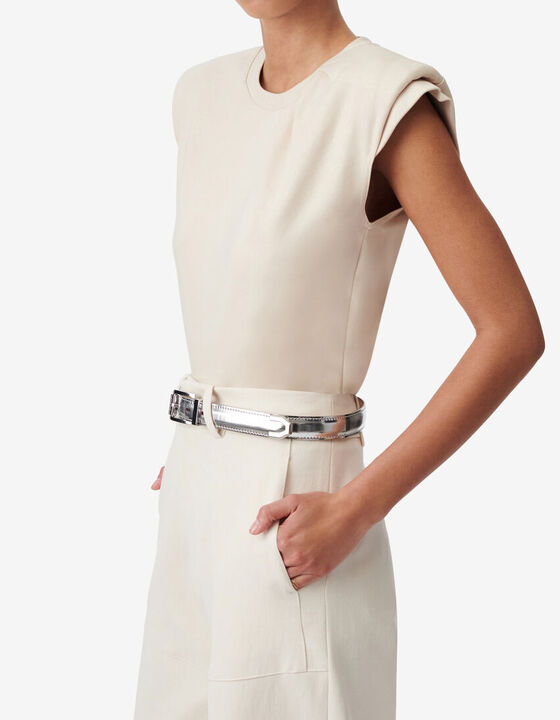 SCOOP-NECK TOP