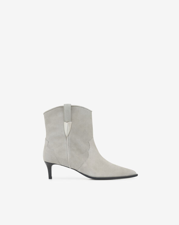 OPALE SUEDE LEATHER ANKLE BOOTS