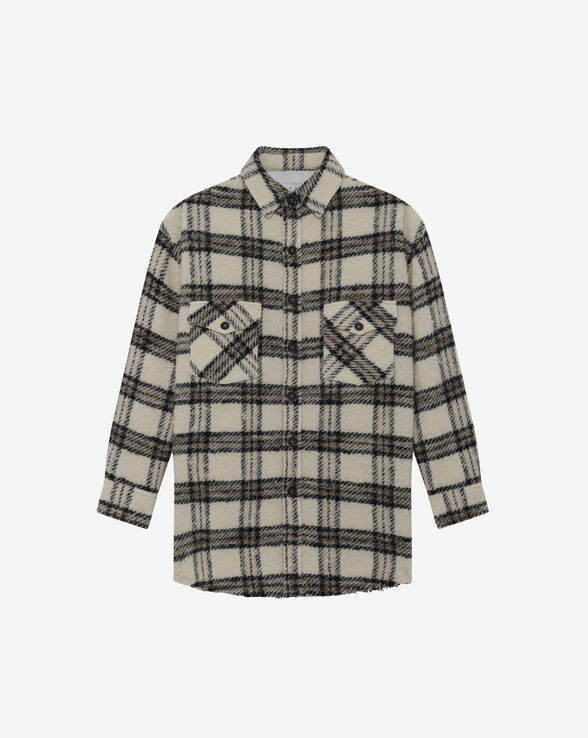 BIELO CHECKERED OVERSHIRT