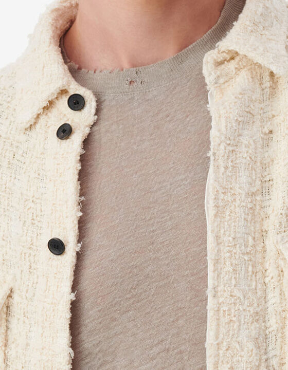 TWEED OVERSHIRT