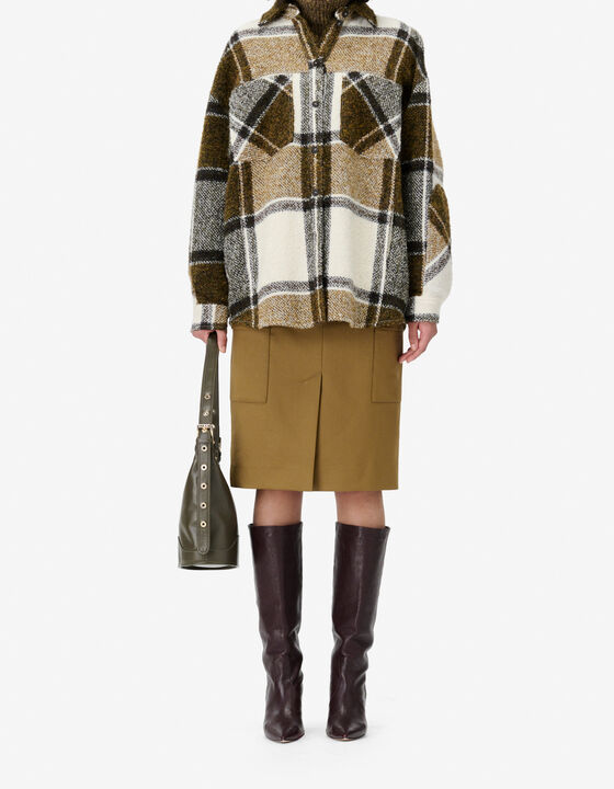PLAID OVERSHIRT