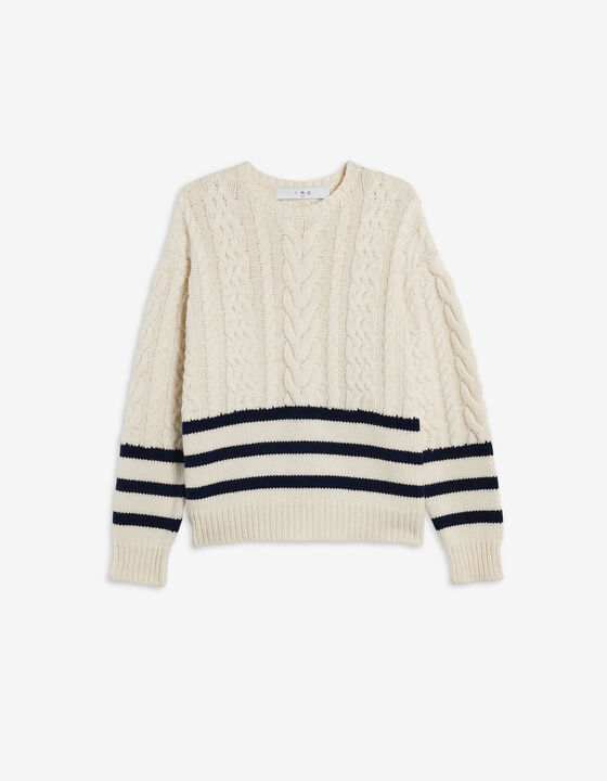 CABLE SAILOR SWEATER
