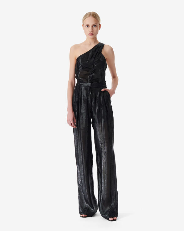 ROCHA ASYMMETRICAL SILK TOP