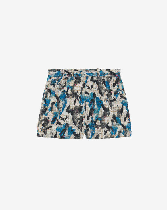 SHORTS CROPPED IN TWEED E PAILLETTES NORIANE