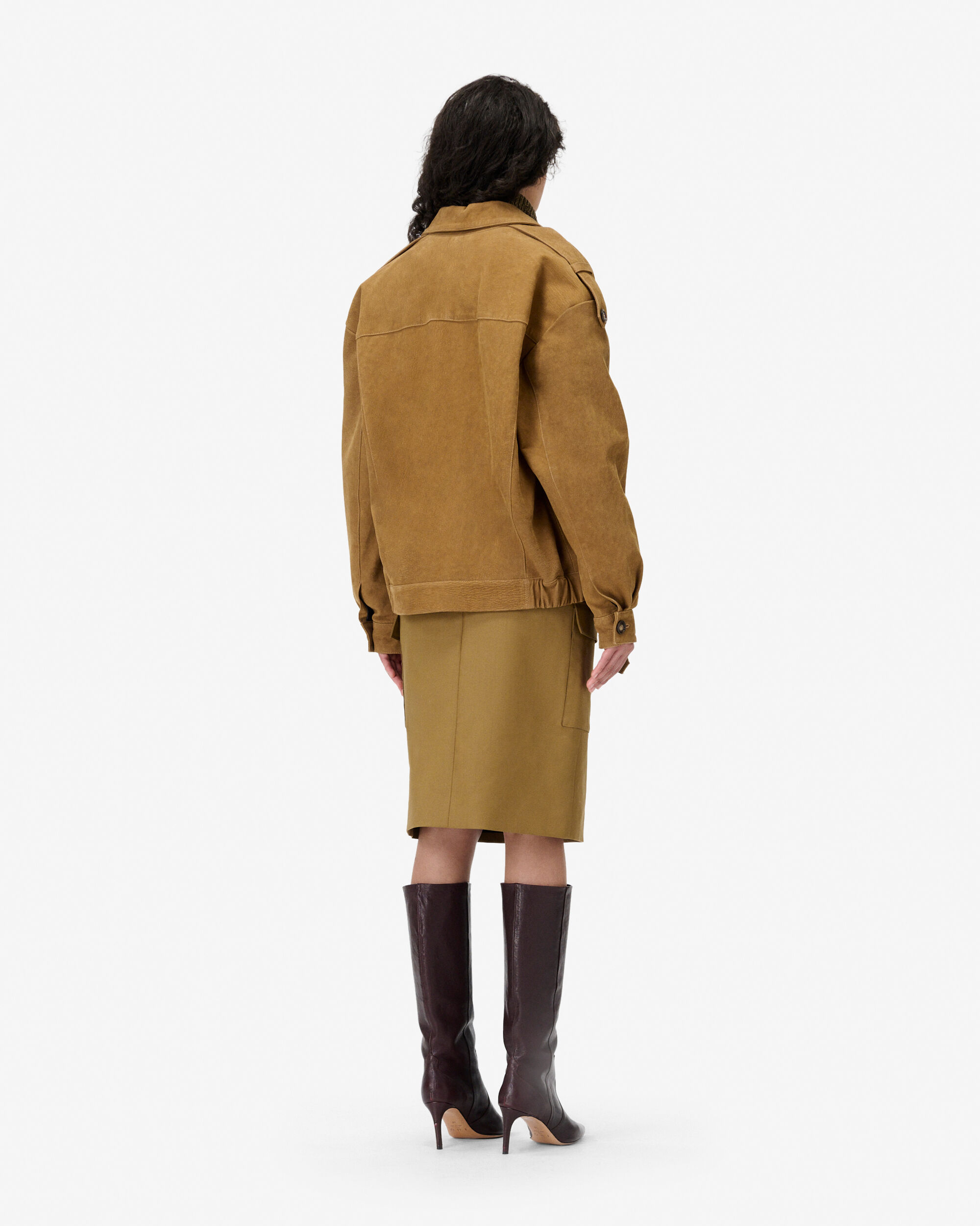 IRO FALL WINTER 25 COLLECTION | SUEDE JACKET