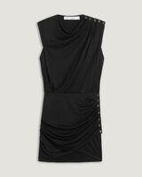 MANAIA DRAPED SLEEVELESS MINI DRESS image number null