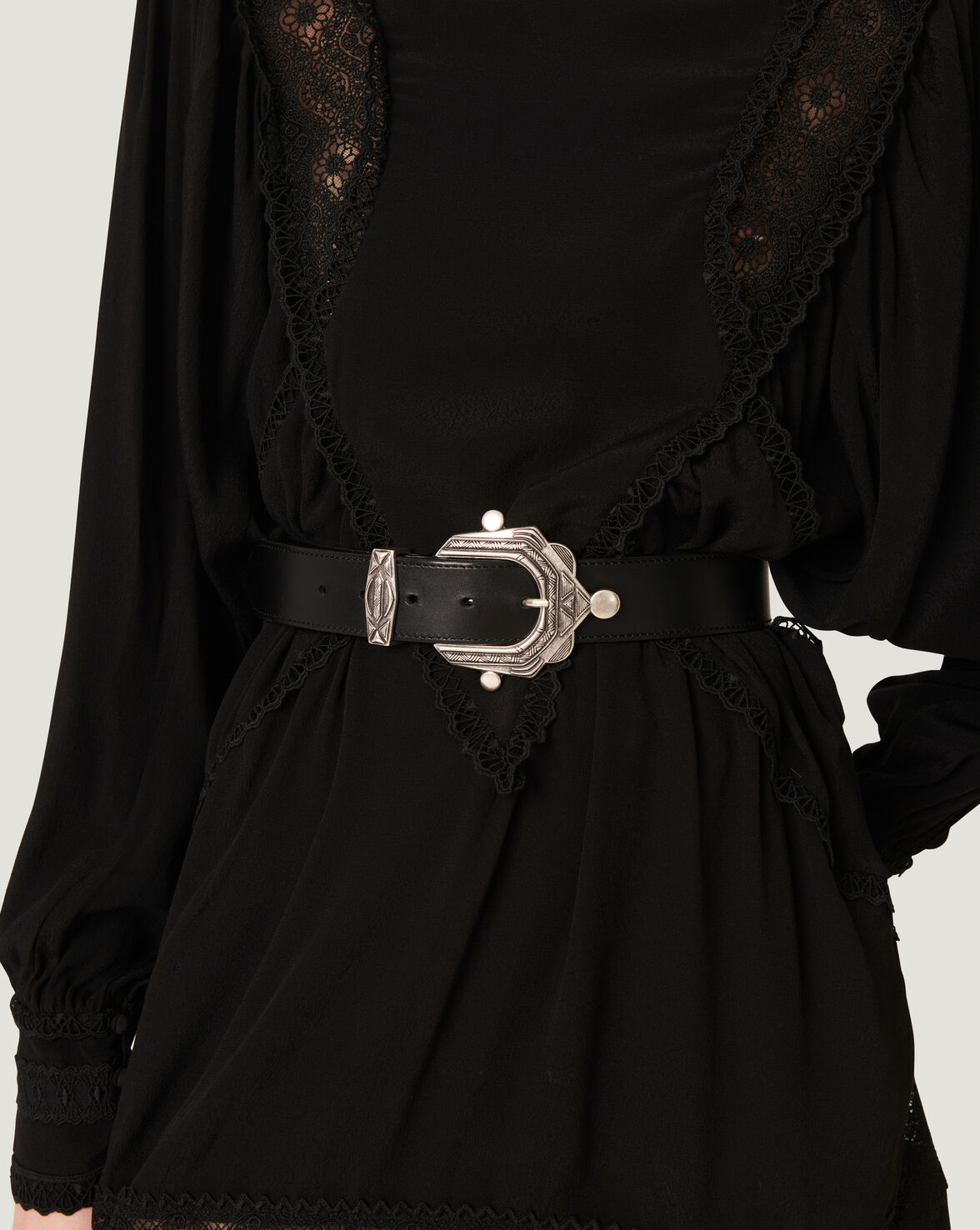 KATSINA LEATHER WAIST BELT image number null