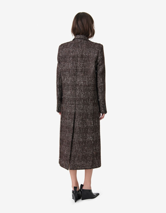 LONG TWEED COAT