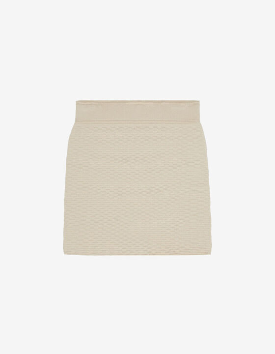 JUPE COURTE &Agrave; MOTIF