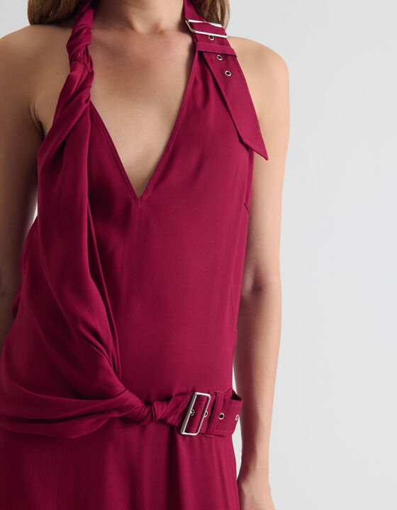 ROBE LONGUE TORSAD&Eacute;E