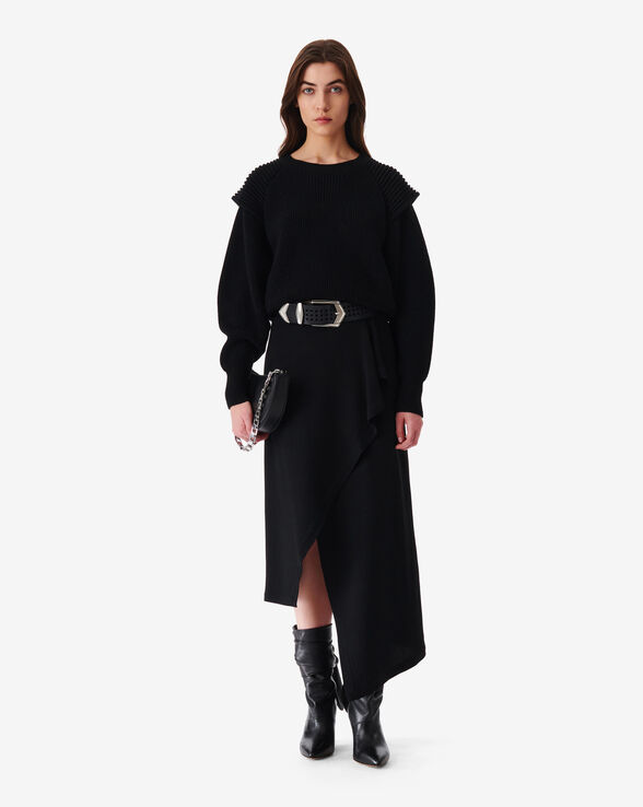 PULL COL ROND EN LAINE AHANU