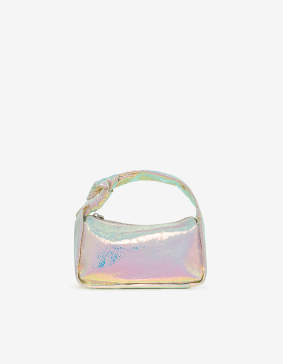 HOLOGRAPHIC LEATHER BAG