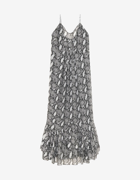 ROBE LONGUE À IMPRIMÉ