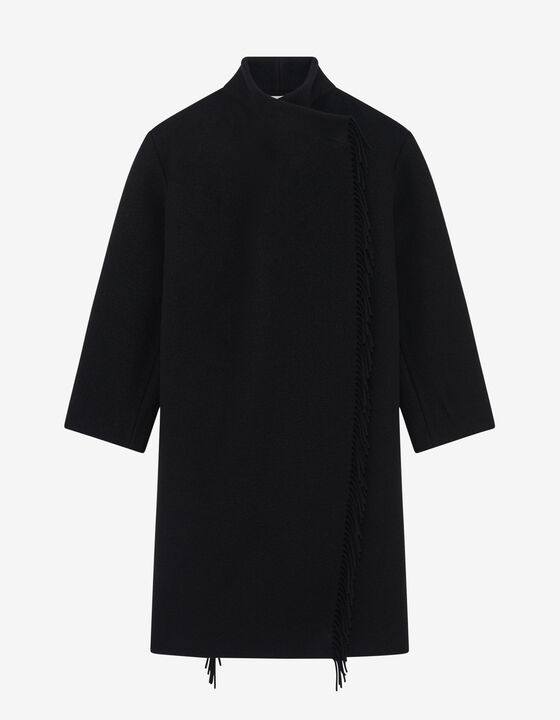 FRINGED COAT