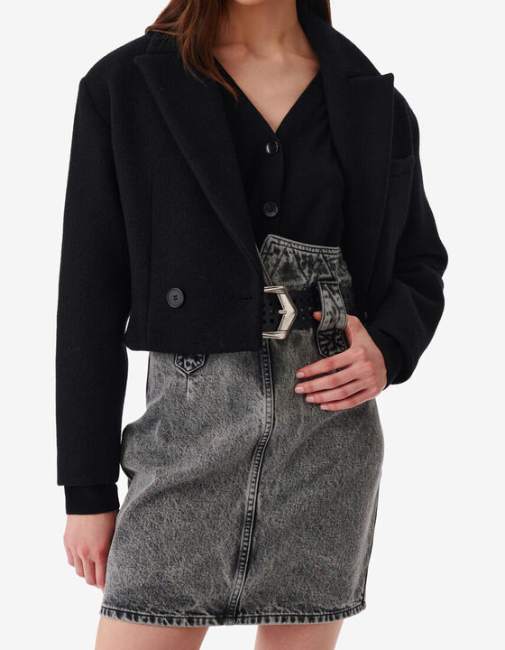 CROPPED SUIT JACKET