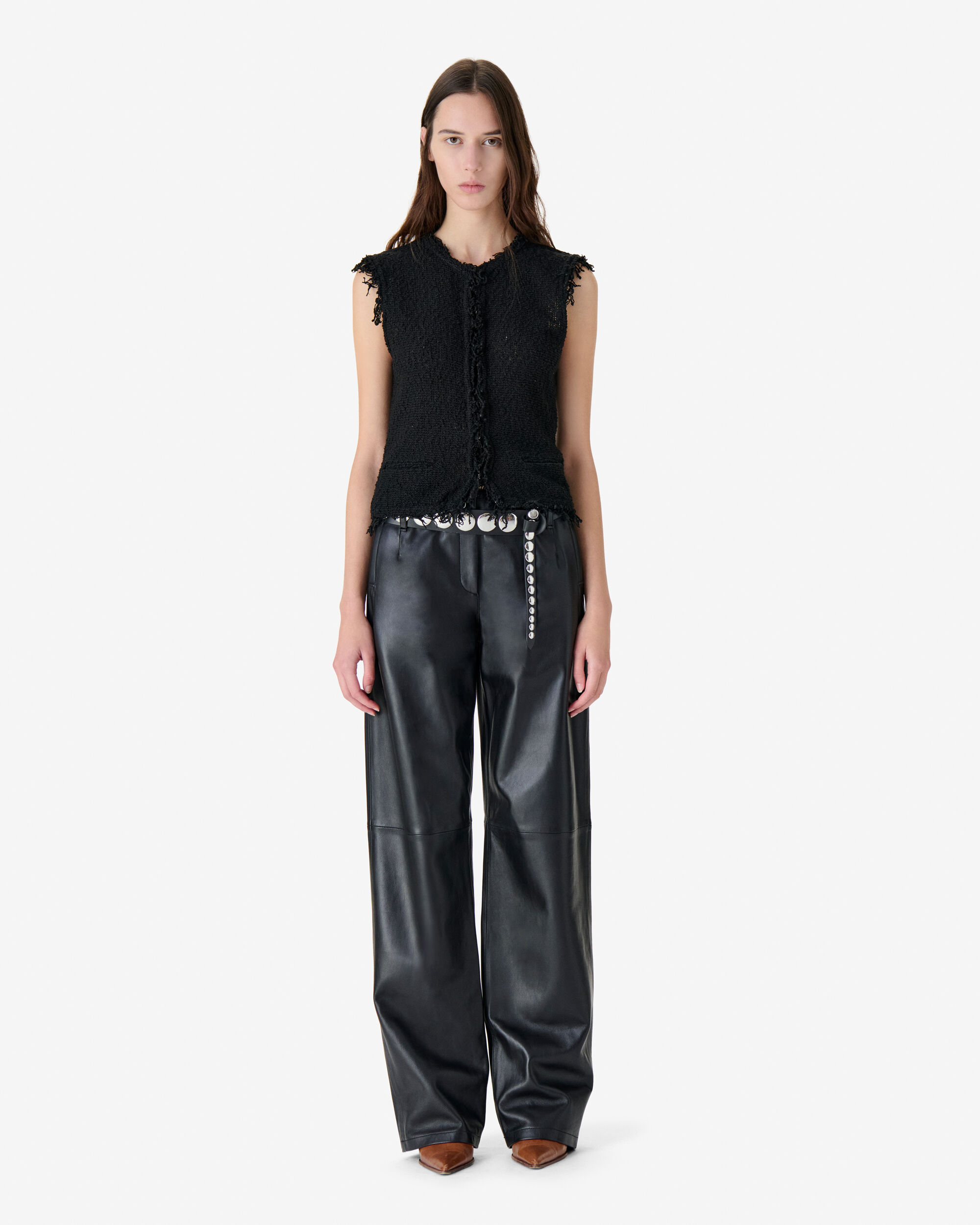 Women's leather trousers - IRO | Official online store