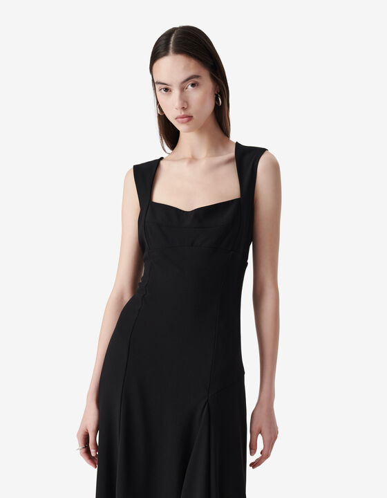 ASYMMETRICAL MIDI DRESS