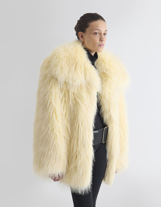 FAKE FUR COAT