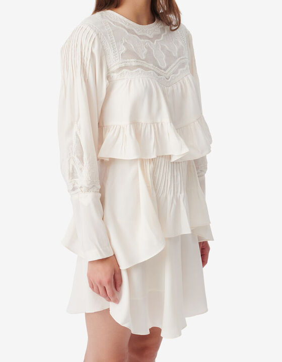 SHORT FRILLY DRESS