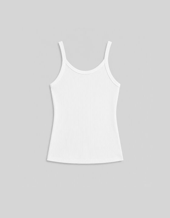 RIBBED TANK TOP