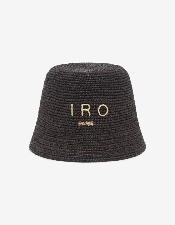 RAFFIA BUCKET HAT