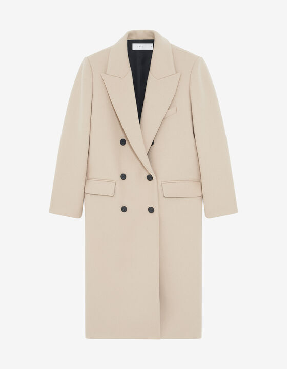 MANTEAU LONG EN LAINE