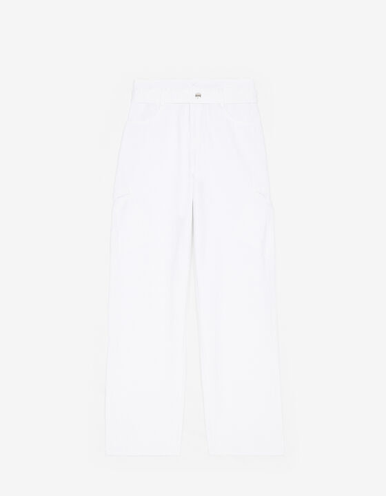 FLARED HIGH-RISE JEANS