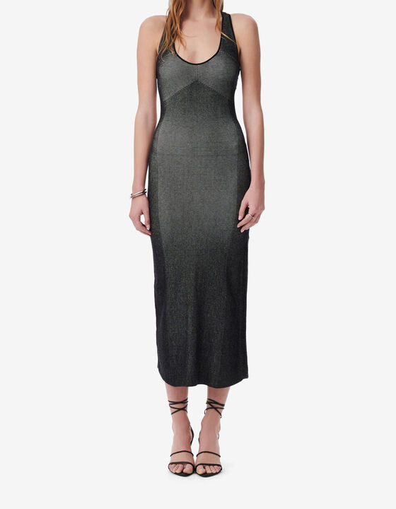 CROSS BACK KNIT DRESS