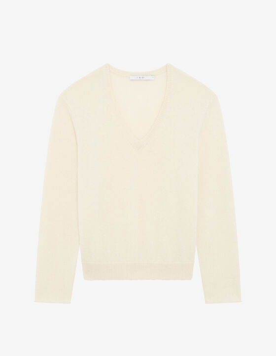 ALPACA V-NECK SWEATER