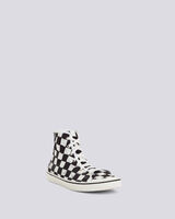 CAHILL LACE UP CHECKERED SNEAKERS image number null